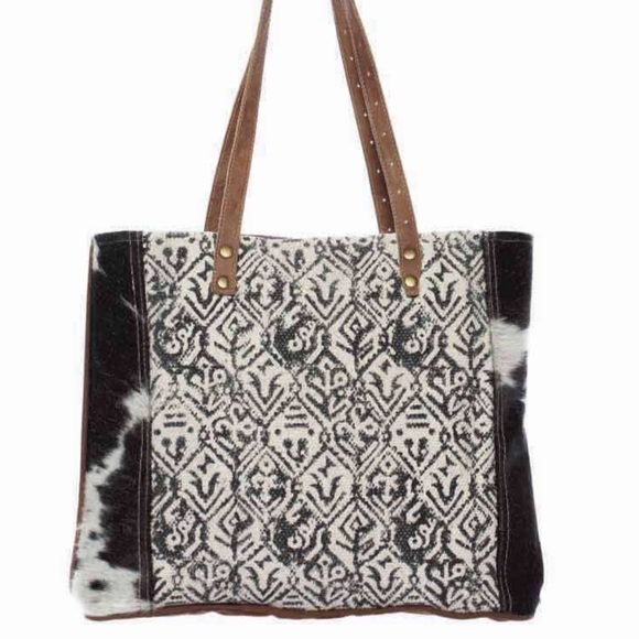 Myra cotton rug Tote Bag (S-1136) - Picture 8 of 9